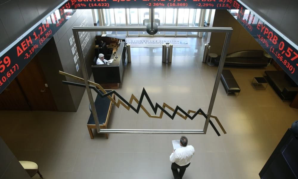 Ισχυρές πιέσεις στο Χρηματιστήριο Αθηνών λόγω των ελληνοτουρκικών